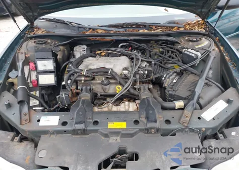 2000 Chevrolet Monte Carlo Ls из США, поврежденный, VIN 2G1WW12E1Y9165542